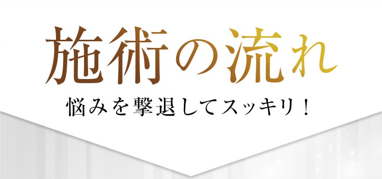 施術の流れ